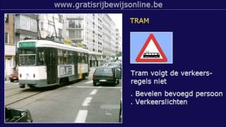 GRATIS RIJBEWIJS ONLINE 24 Rijbewijs B  TREIN TRAM BUS [upl. by Newfeld173]