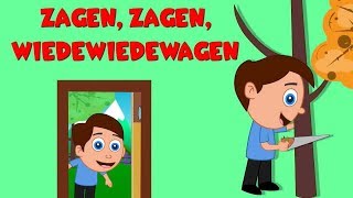 Zagen zagen wiede wiede wagen  Nederlandse Kinderliedjes [upl. by Cadell]