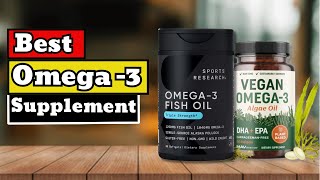 Which Is The Best Omega 3 Supplements Top 5 Best Omega 3 Supplements 2025 [upl. by Oer]