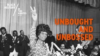 Shirley Chisholm  The First Black Congresswoman [upl. by Jaret72]