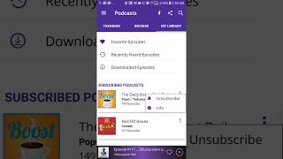 How to unsubscribe to a podcast [upl. by Adoh]