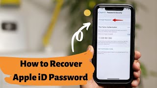 Forgot Apple id Password How to recover Apple id password [upl. by Leilah]