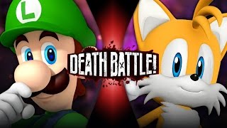 Luigi VS Tails Nintendo VS Sega  DEATH BATTLE [upl. by Harle664]