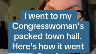 I went to my Congresswomans Town Hall Heres how it went [upl. by Ahsieni]