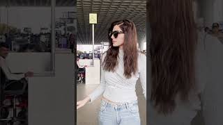 Elnaaz Norouzi Spotted At Mumbai Airport [upl. by Edora]