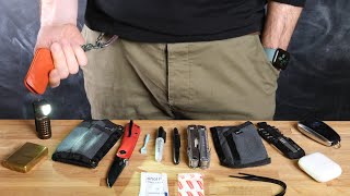 Designing A PocketsOnly Everyday Carry EDC Kit [upl. by Gracia314]