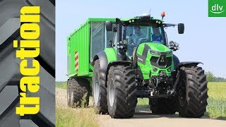 DeutzFahr Agrotron 7250 TTV im traction Erstkontakt [upl. by Waiter]