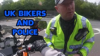 UK Bikers Getting Stopped By Police [upl. by Gwenn]