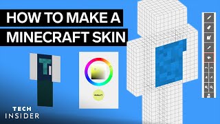 How To Make A Minecraft Skin 2022 [upl. by Eelytsirk]