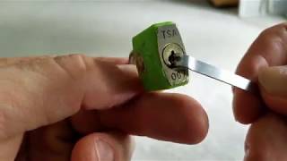 TSA 007 Luggage Lock Picking [upl. by Able]