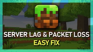 Minecraft  How To Fix Server Lag High Ping amp Packet Loss [upl. by Streeter]