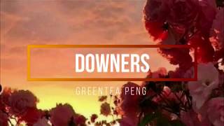 Greentea Peng  Downers Letra en español [upl. by Ieso]