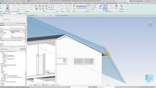 Revit Grundlagen  Sparrenkonstruktion [upl. by Enelhtac536]