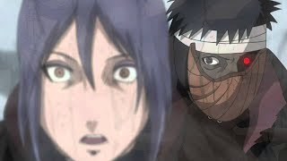 Obito Uchiha vs Konan  Konan’s DEATH [upl. by Jacquie382]