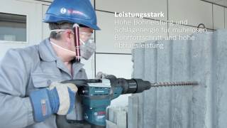 Bohrhammer mit SDSmax GBH 540 D Professional [upl. by Tisman]