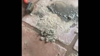 How to Strip Terracotta Tile 101  Saltillo Tile Refinishing [upl. by Ojyma694]