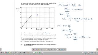 Distance Time Graphs [upl. by Sashenka]