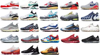 History Of Nike AIR MAX Evolution Original to Now [upl. by Poppas846]