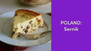 Sernik Cheesecake Authentic recipe from Poland [upl. by Aicenet]