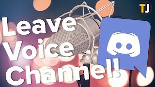 How to Leave Voice Channels in Discord [upl. by Nalyad]