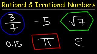 Rational and Irrational Numbers [upl. by Yemane]