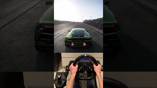 Twin Turbo Lamborghini Huracan Evo Launch Control  Forza Horizon 5 Steering Wheel Gameplay [upl. by Elmajian]