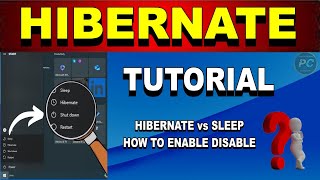 What is Hibernate  hibernate windows  Hibernation vs Sleep  How to Enable and Disable Hibernate [upl. by Eseeryt]