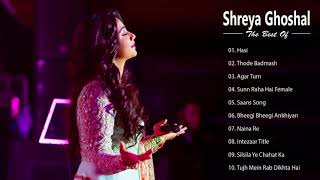 Shreya Ghoshal Romantic hindi SOngs  Best Of Shreya Ghoshal  Latest Bollywood Hindi Songs [upl. by Aneerol]