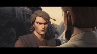 Star Wars The Clone Wars  ObiWan talks about Anakins past 1080p [upl. by Gonagle]