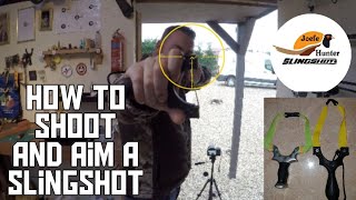 How to shoot a slingshot for beginners [upl. by Adihsar]