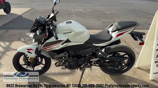 2022 Kawasaki Z400 ABS White [upl. by Atterg199]