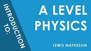 Introduction to A Level Physics [upl. by Ednargel146]