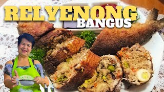 Relyeno  Relleno  Relyenong Bangus from Deboning to Cooking [upl. by Susi568]