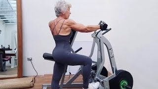 73 Year Old Loves Working Out [upl. by Nosac]