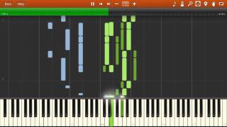 F Chopin  Étude Op 10 No 3 quotTristessequot Synthesia Piano Tutorial [upl. by Nivlak]