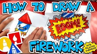 How To Draw A Firework Folding Surprise [upl. by Fortuna]