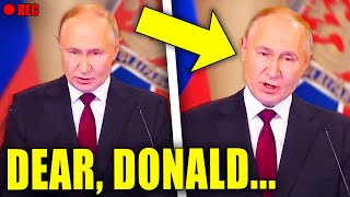 WATCH PUTIN ISSUE TERRIFYING WARNING TO TRUMP [upl. by Aseram]