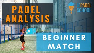 Lower Level  Padel Match Analysis [upl. by Annasiul]