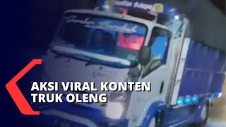 Sopir Pembuat Konten Truk Oleng Ditangkap Polisi [upl. by Retrac502]