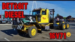 Detroit Diesel 16V71  1966 Hayes HD [upl. by Krys]