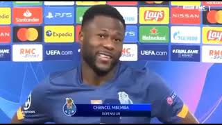 Chancel mbemba s’exprime après le match contre la Juventus [upl. by Suoirad]