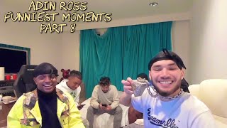 Adin Ross Funniest Moments Compilation part 8 [upl. by Llecrad]