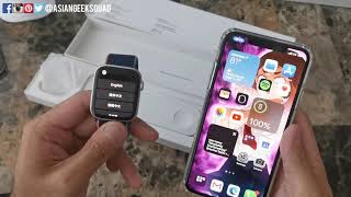 Apple Watch SE  44mm Cellular  Unboxing and Setup [upl. by Ojeibbob600]