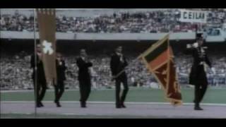 México 68 Ceremonia inaugural de las olimpiadas widescreen 1 [upl. by Bristow]