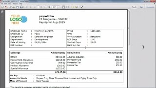 Pay Slips  View Download and Print in QuickBooks Payroll [upl. by Arykat]