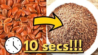 How to grind flax seeds and why you should [upl. by Angeline]