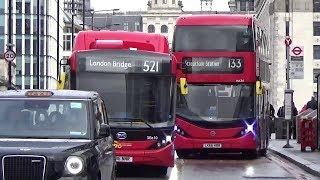 London Buses 2020London Bridge Variety [upl. by Ailugram612]