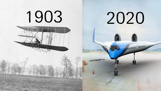 Evolution of Airplanes 1903  2024 [upl. by Nelloc493]