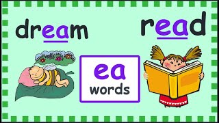 PHONICS Blending words with the ea sound [upl. by Labannah]