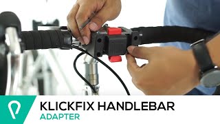 QR004 KLICKFIX HANDLEBAR ADAPTER [upl. by Manly]